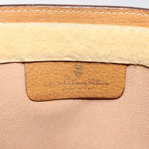 GUCCI Micro GG Supreme Web Sherry Line Bag PVC Beige - Picture 12 of 16